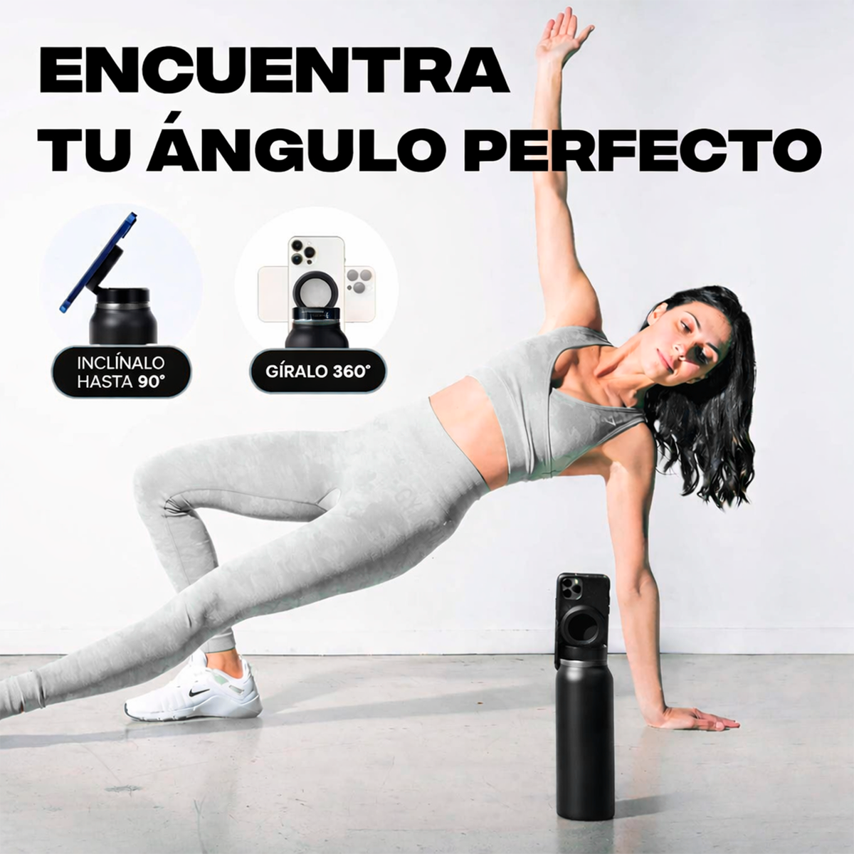 Termo Deportivo Premium 710ml Acero Inoxidable